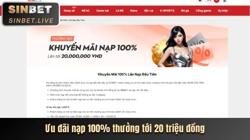 Khuyến mãi chào mừng m788 nổ hũ